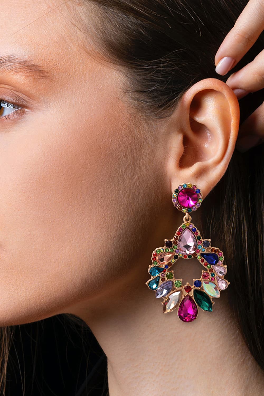 Xia Glam Stone Dangle Earrings