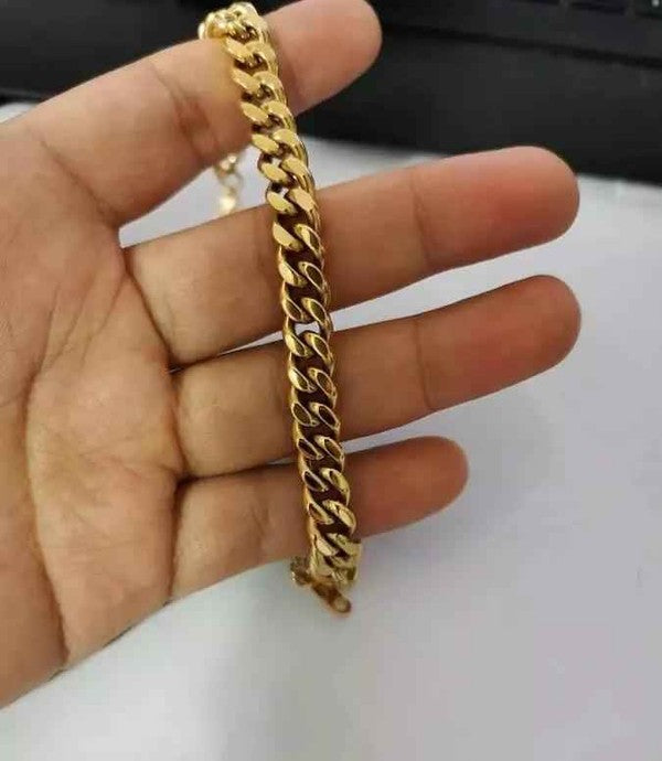 Stylish Cuban Chain Bracelet