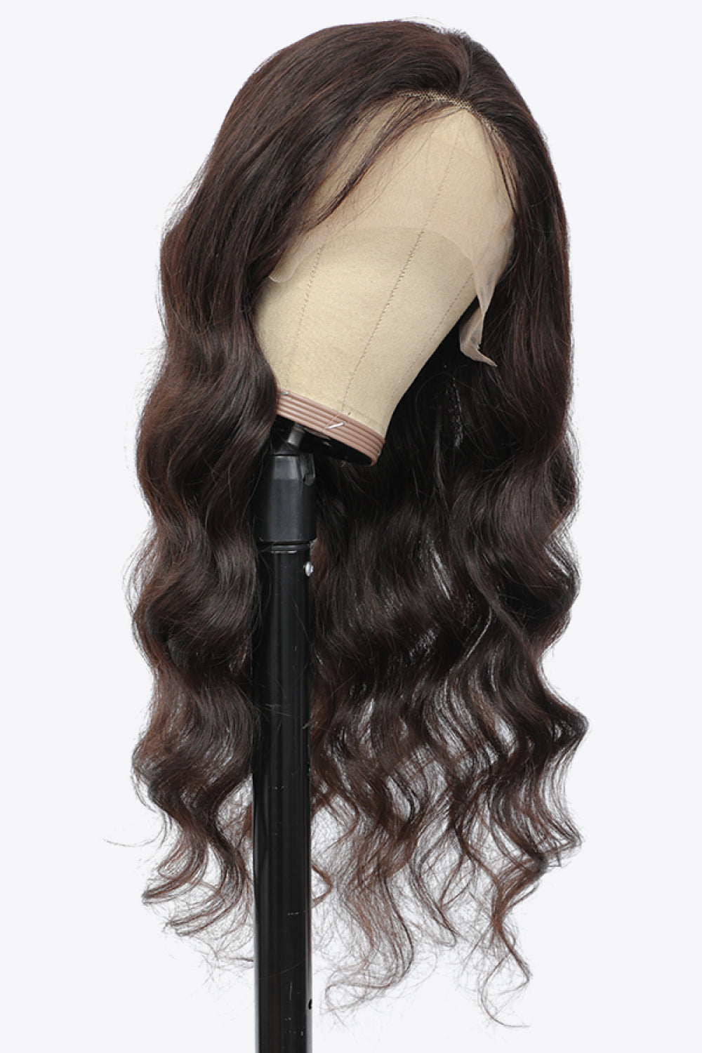 20" 13x4 Lace Front Wigs Body Wave Human Virgin Hair Natural Color 150% Density by TC